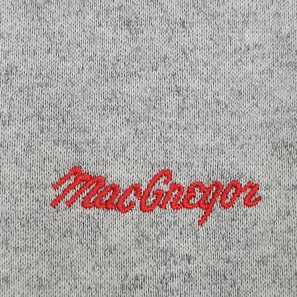 Vintage 90s McGregor Fleece Zip Jacket Womens M/L 20x23 Logo - Picture 13 of 14